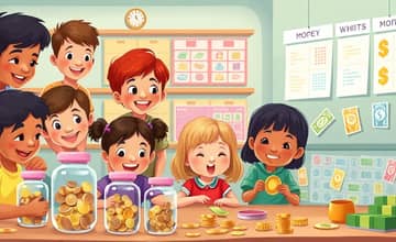 Cómo Enseñar Educación Financiera Básica a los Niños