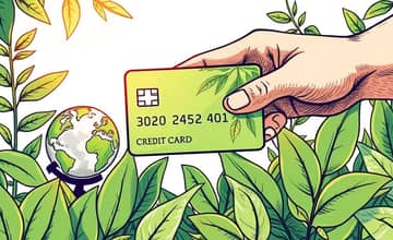 Tarjetas de Crédito con Beneficios Ecológicos: Contribuye y Ahorra