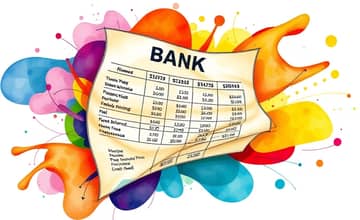Cómo Entender tu Estado de Cuenta Bancario