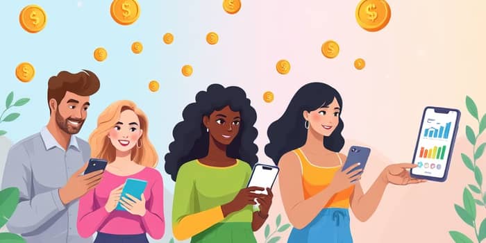 Using Savings Apps to Track Progress